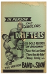 The Drifters Promotional Poster From the 1960s